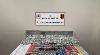 Kemer'de Kaçak Tütün Operasyonu: Binlerce Paket Ele Geçirildi