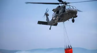 NATO, Kosova'daki Orman Yangınlarına Havadan Destek Veriyor