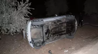 Kilis'te Otomobil Devrildi: 1 Yaralı