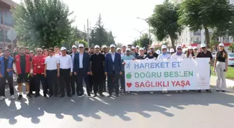 Kilis'te Sağlıklı Yaşam İçin Yürüyüş Düzenlendi