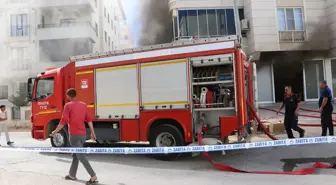 Kilis'te Tekstil Atölyesinde Yangın
