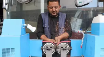 Kilis'te Kurban Bayramı Öncesi Bıçakçılarda Yoğunluk