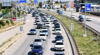 Kurban Bayramı Dönüş Trafiği Kırıkkale'de Yoğunlaştı