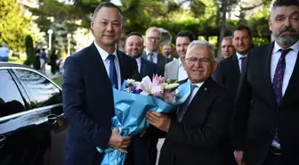 Kırgızistan Büyükelçisi Kazakbayev Kayseri'de