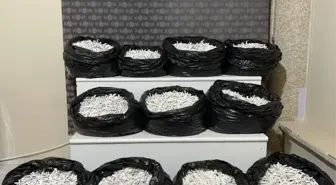 Kırıkkale'de Tütün Kaçakçılığı Operasyonu: 57 Bin Makaron Ele Geçirildi