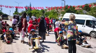 Kırıkkale'de Geri Dönüşüm Malzemeleriyle Tornet Yarışı Düzenlendi