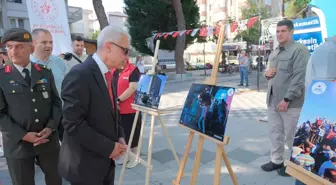 Kırklareli'nde 15 Temmuz Etkinlikleri Kapsamında Fotoğraf Sergisi Açıldı