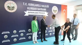 Kırklareli'nde Kurban Bayramı Bayramlaşma Programı Düzenlendi