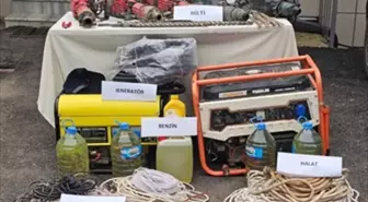 Kırklareli'nde Kaçak Kazı ve Uyuşturucu Operasyonu: 9 Gözaltı