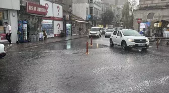 Kırklareli'nde Şiddetli Sağanak Yağış Etkili Oldu
