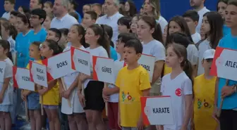 Kırklareli'nde Yaz Spor Okulları Törenle Açıldı