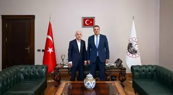 Kırklareli Valisi Uğur Turan, Edirne Kültür ve Turizm Müdürü Kemal Soytürk'ü Kabul Etti