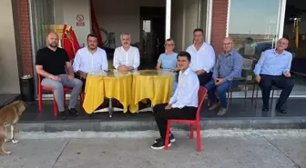 AK Parti Milletvekili Sarıçam, Vize'de Ziyaretlerde Bulundu