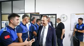 Kırklareli Valisi Uğur Turan'dan Taziye Ziyareti ve Zabıta Haftası Kutlaması