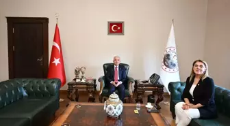 Vali Turan, Tugay Komutanı ve Rektör ile Görüşme Gerçekleştirdi