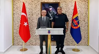 Kırklareli Valisi Uğur Turan, Jandarma Kıdemli Albay Yusuf Eskitürk'ü Ziyaret Etti