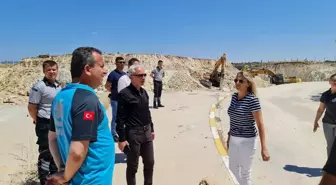 Kırklareli Valisi Uğur Turan Hastane İnşaatında İncelemede Bulundu