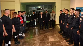 Kırklareli Valisi Uğur Turan Pehlivanköy Geri Gönderme Merkezi'ni Ziyaret Etti