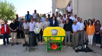 Kırşehir'de Ceviz Üreticilerine Makine Desteği