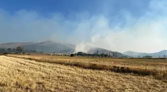 Kaman'da Merada Yangın Çıktı