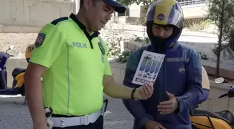 Kırşehir'de Motorlu Kuryelere Trafik Güvenliği Eğitimi