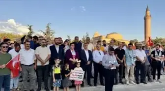 Kırşehir'de Filistin'e Destek İçin Basın Açıklaması
