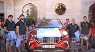 Kızılcahamam'da Geleneksel Sünnet Şöleni Togg Konvoyu ile Yapıldı