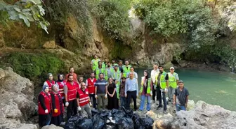 Kızıltepe Vadisi'nde Temizlik Çalışması Yapıldı