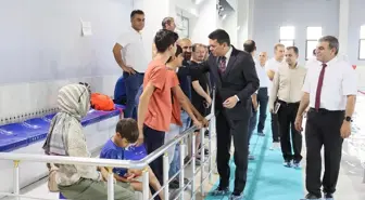 Kızıltepe Kaymakamı Abdullah Şahin Yaz Spor Kurslarını Ziyaret Etti