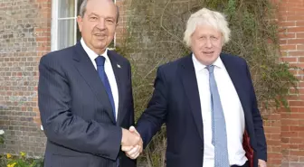 KKTC Cumhurbaşkanı Tatar, Boris Johnson ile Görüştü