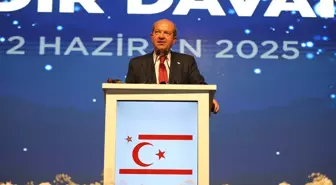 KKTC'de koalisyon hükümetindeki 3 parti ortak adayları Cumhurbaşkanı Tatar'a desteklerini açıklıyor