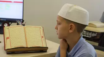 11 Yaşındaki Yakup Akkuzu, Kur'an-ı Kerim'i 5 Ayda Ezberledi