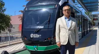 Kocaeli Stadyumu'na Ulaşımı Sağlayacak Tramvay Hattı İki İstasyonu ile Hizmete Girdi