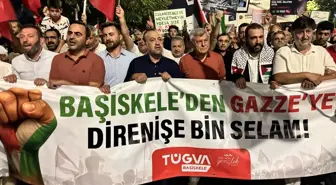 Kocaeli'de 'Özgür Filistin' Yürüyüşü Düzenlendi