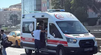 Kocaeli'nin Gebze İncisinde Motosiklet Kazası: Sürücü Yaralandı