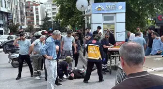 Gebze'de Otomobil ile Motosiklet Çarpıştı: Sürücü Yaralandı