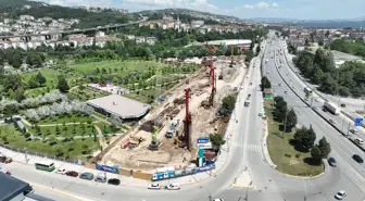 Kocaeli'de Körfezray Metro Projesi'nde Çalışmalar Devam Ediyor