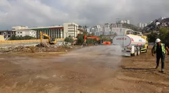 Körfezray Metro Hattı Projesi'nde Zemin İyileştirme Çalışmaları Devam Ediyor