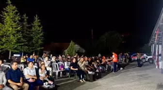 Hekimhan'da Açık Hava Sinema Etkinliği Düzenlendi