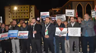 Küresel Sumud Filosu'na Destek İçin Üç İlde Büyük Protesto