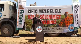 Yalıhüyük Belediyesi'nden Hayır İşlerine Gelir Üretecek Tarım Projesi