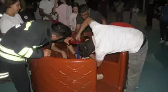 Beyşehir'de Oyun Parkında Çocuk Yaralandı