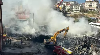 Konya'da Silah Fabrikasında Yangın Kontrol Altına Alındı