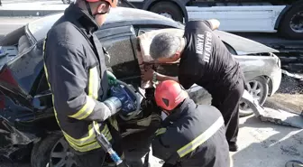 Karapınar'da Tır ve Otomobil Çarpıştı: 3 Yaralı
