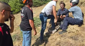 Yamaç Paraşütü Pilotunun Ormanlık Alana Düşmesi Sonucu Yaralandı