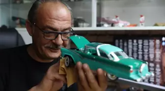 Konya'da Klasik Otomobil Tutkunu Ali Demirok'un 259 Model Koleksiyonu