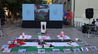 Priştine'de Gazze İçin Büyük Protesto