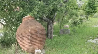 Çankırı'da Tarihi Eserler Kültürevi Bahçesinde Sergileniyor