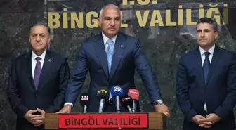 Kültür ve Turizm Bakanı Ersoy, Bingöl'de konuştu Açıklaması