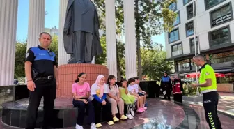 Kumluca'da Öğrencilere Trafik Güvenliği Eğitimi Verildi